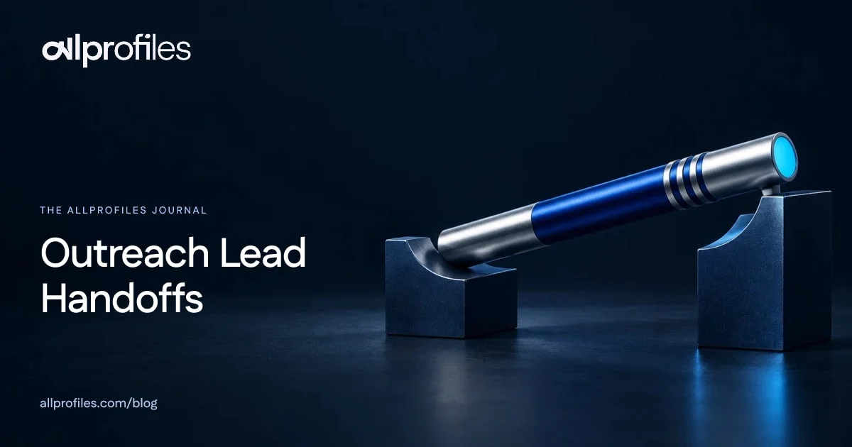 Outreach Lead Handoffs — AllProfiles