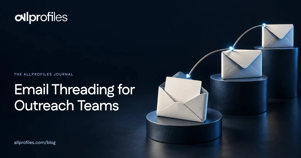 Email Threading for Outreach Teams — AllProfiles